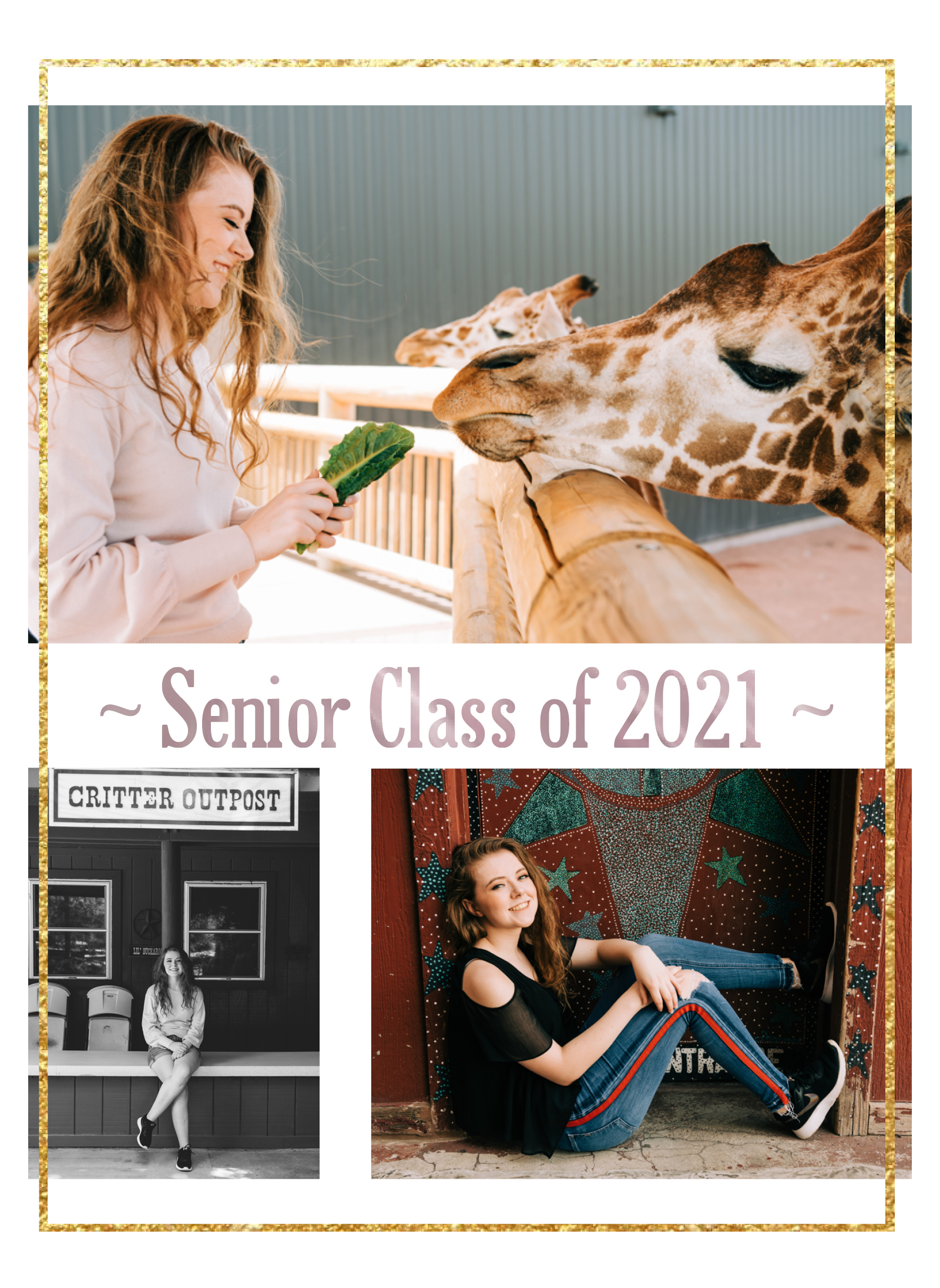 Senior Girl Zoo